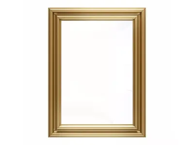 Mirror in a metal frame GZ-M1103 3D model