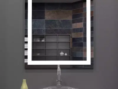 Illuminated Mirror 1 3D model