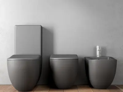 Ceramica Cielo Fluid WC 3D model