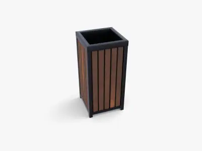 Trash can v6 3D model