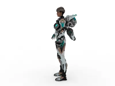 Sci fi  3D model