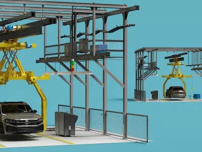  Volkswagen Assembly Line 