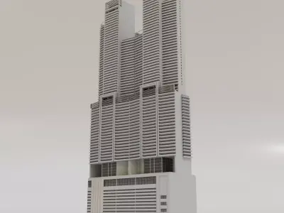 Lokhandwala Minerva Mumbai 3D model