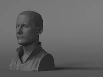 William Hope - Gorman - Aliens 3D print model