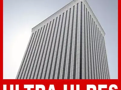 Picasso Tower Skyscraper 3D model