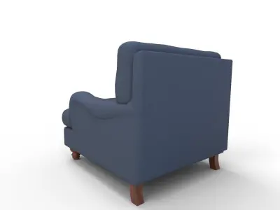 Montgomery Armchair 3D model