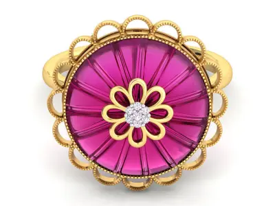 Rambagh Dome Ring 3D print model