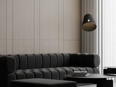 apartment interior scenes       3D model 9
