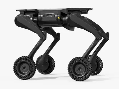  Lynx Terrain Robot Black 