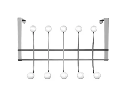 3D model White Coat Hanger 3D model