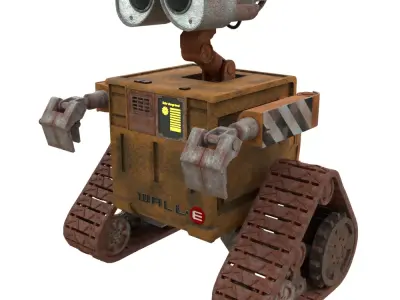 WALL-E wall - e robot 3D model