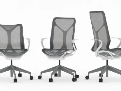 Herman Miller Cosm Chair Set 3D model