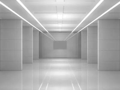 Sci Fi Corridor 3D model