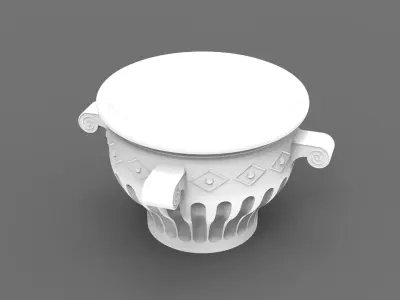 Pillar top Design Free 3D model