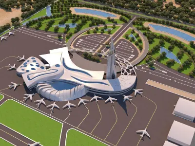 0059 - Airport 2017 - 01 3D model