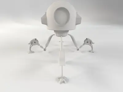 Sci Fi Robot 3D model