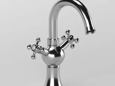 Washbasin mixer RETRO II 3D model