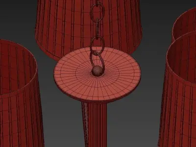 Chandelier Mayflower 3D model