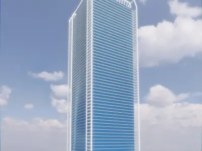 Parametric Building 1a8 3D model