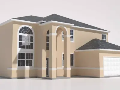 House-005 - Low Poly 3D model