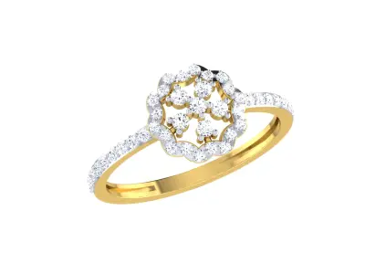 Women Ring  Render 3dm STL OBJ FBX Details 3D print model 164