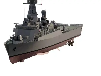 ADVANCED CORVETTE BASED ON AVANTE 2200 3D model