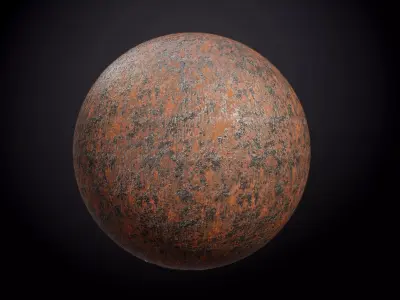 Metal Steel Rusted Seamless PBR Texture Texture