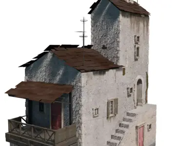 Old House 3D model