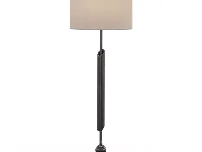 Jamie Young Ravel Floor Lamp Bronze 3D model