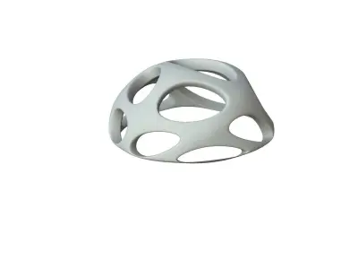 SciFi Cube Object No 54354 Low Poly Shape Low-poly 3D model