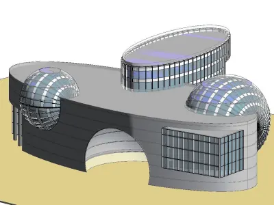 HiTech Rearch and Development Center CM04 3D model