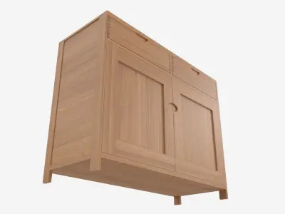 Small Sideboard Ercol Bosco 3D model