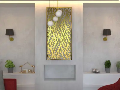 LIVINGROOM DECORATION 3D print model
