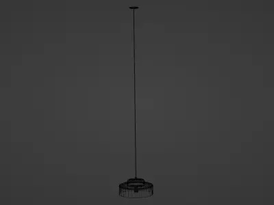 Y2 Pendant lamp 4 Free 3D model