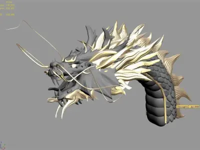Novice village leader 3D model