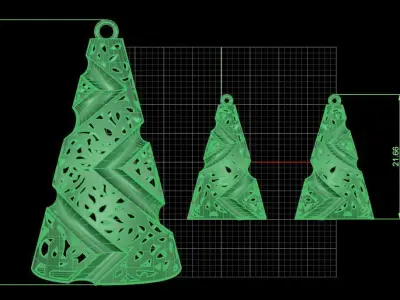 Half set 0074 3D print model