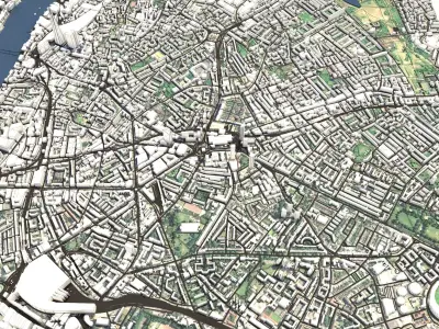 London United Kingdom  3D model