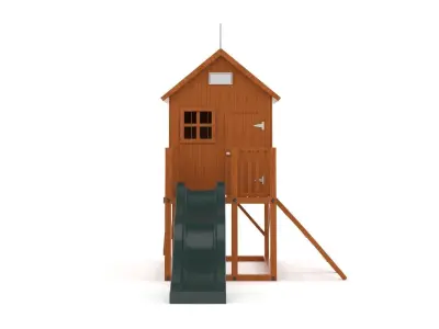 Playhouse wooden 3D model
