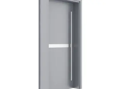 Metal Front Door 3D model