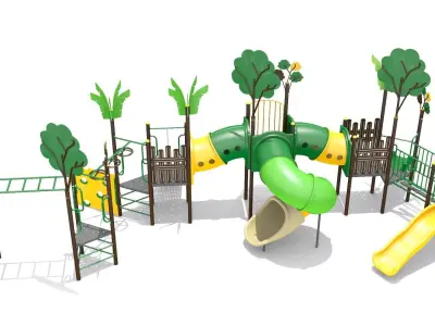 Jungle Playground 3D model