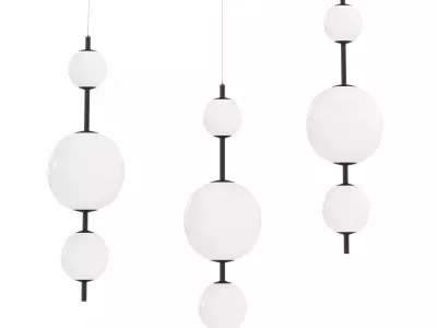 Imperium Loft Beads Perdant Lamp Low-poly 3D model