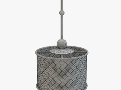 Currey and Company - Veneta Pendant Light 3D model