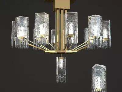Crystal Chandelier 3D print model