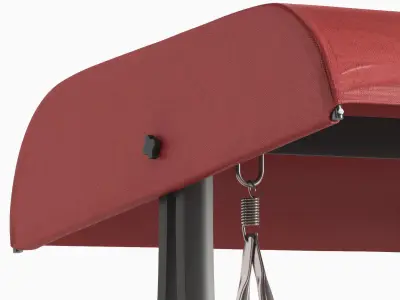 NOFI OUTDOOR SWING CHAIR Black 3D model