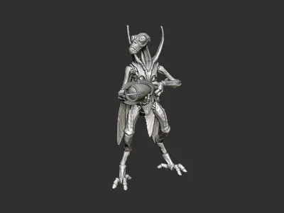 Geonosian 3D print model