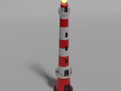 Light house Free 3D model