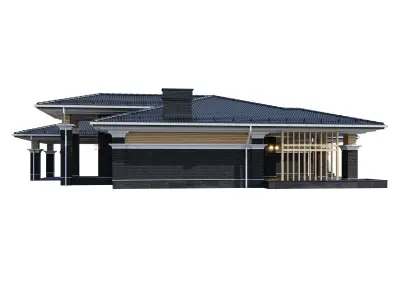 Modern V157 with BLENDER file 3D model