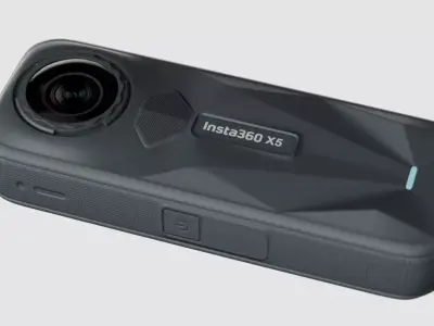 Insta360 X5 Low-poly 3D model