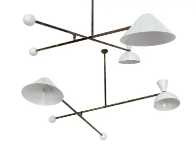 Italian Chandelier by Le Lampade 3D model