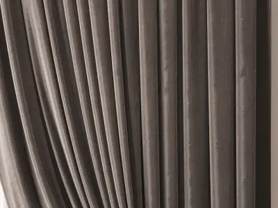 Curtain 78 3D model purchase